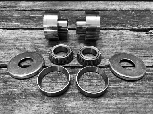 Harley WLA - WL series  7/8" to 1" Headstem Bearing Cup Conversion Kit